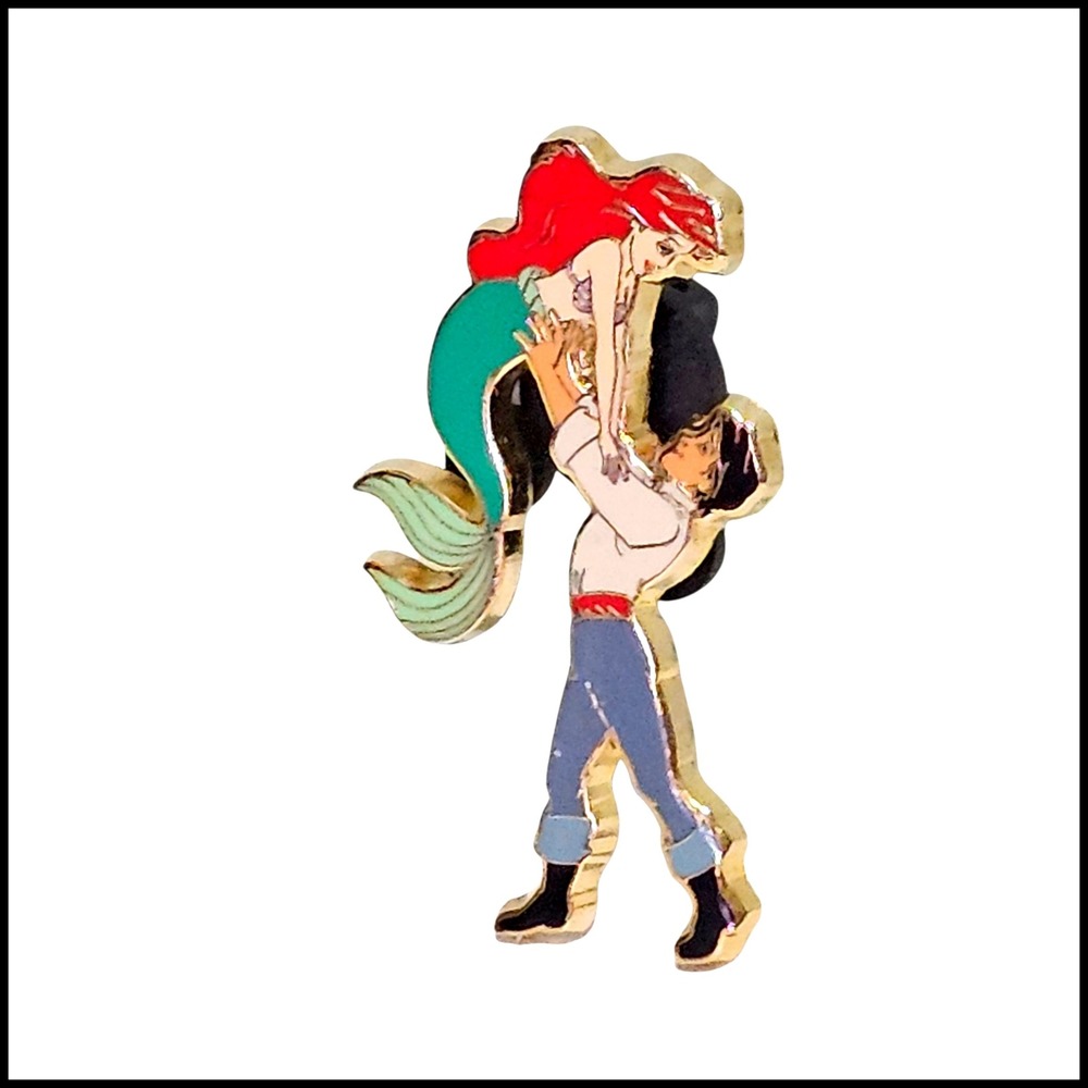 Disney Pin The Little Mermaid Ariel and Prince Eric Dancing Disneyland 41718